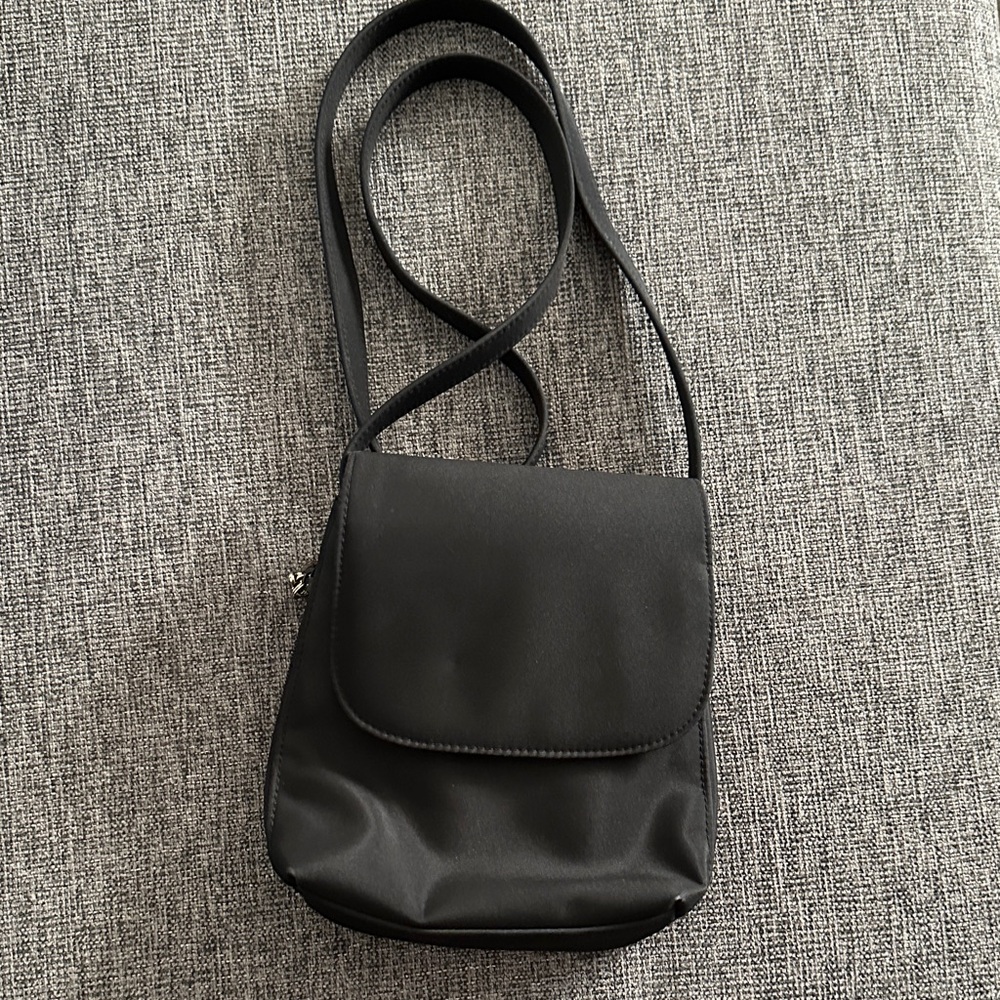 Jennifer Moore Classic Black Crossbody Bag